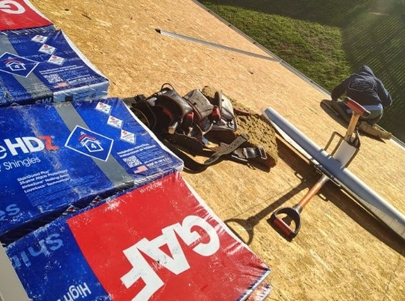 Completed roofing project in Kansas City by JRM Roofing