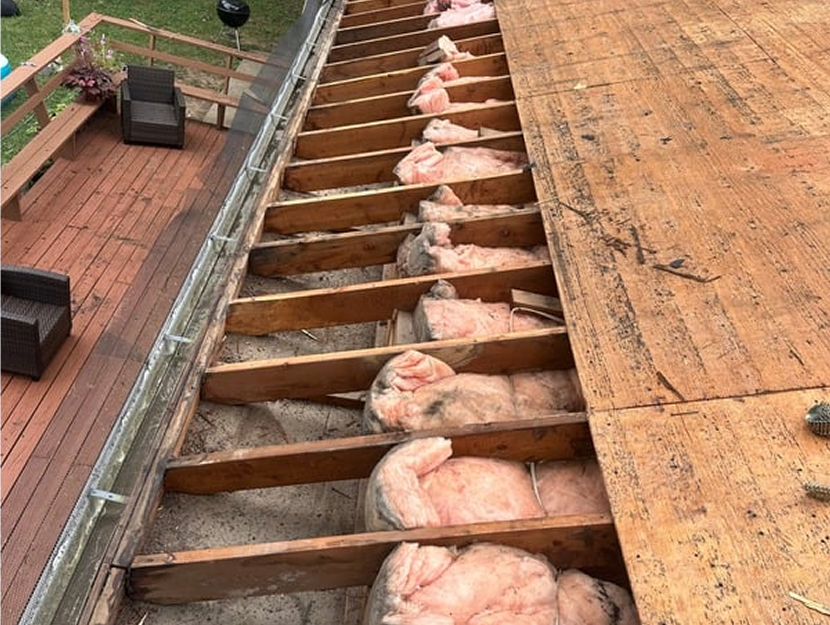 Completed roofing project in Kansas City by JRM Roofing